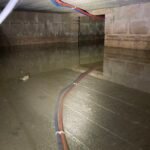 Kruipruimte onder water